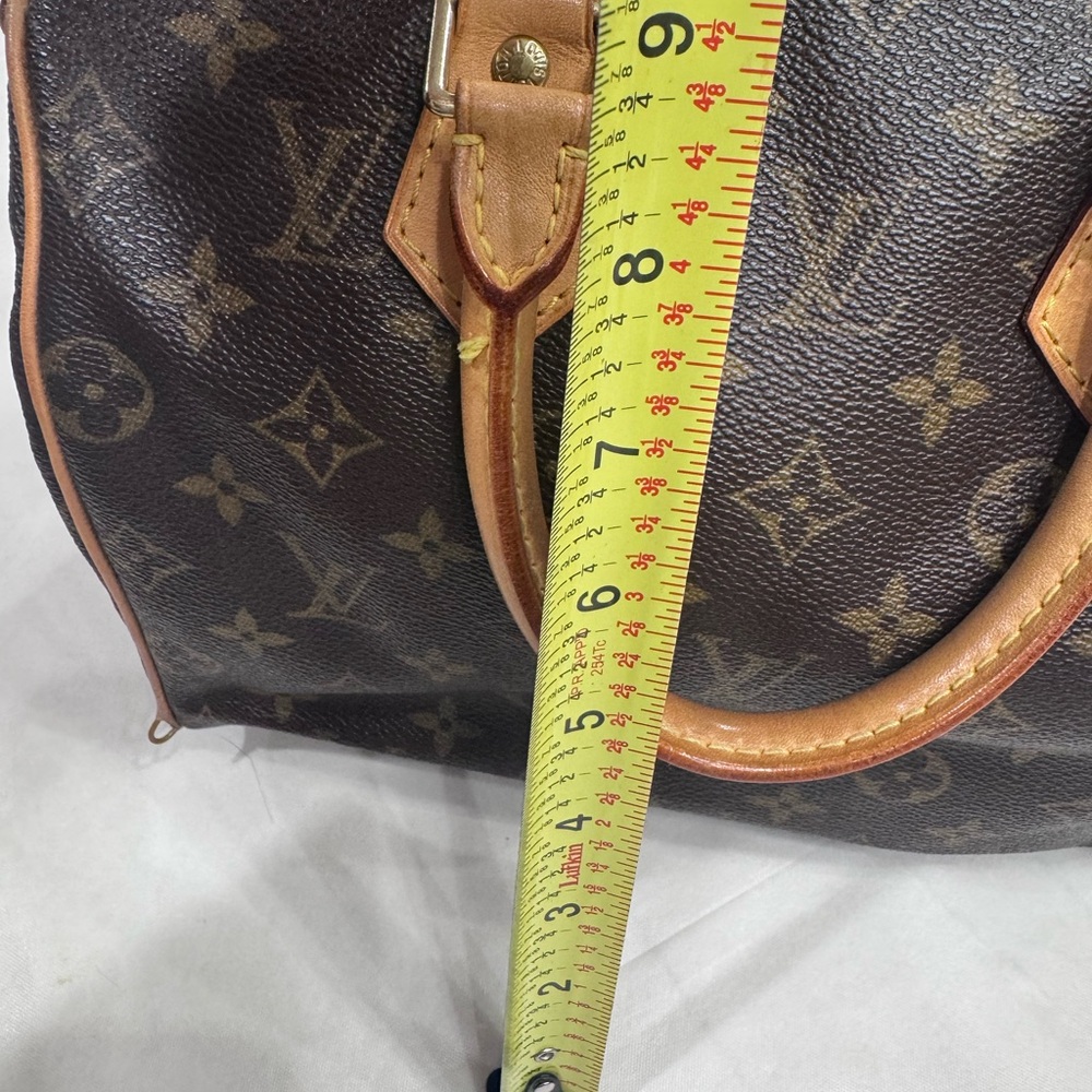 Louis Vuitton | Speedy 25 | SD0027 | Monogram Canvas Brown Satchel - Picture 9 of 16